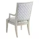 Eastbluff White Upholstered Arm Chair