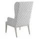 Seacliff Blue Upholstered Host Wing Chair