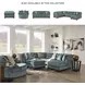 Laylabrook Teal Swivel Accent Chair