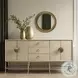 Whitmore Monza Alabaster And Brassy Champagne Sideboard