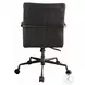 Harith Antique Ebony Leather Executive Office Chair