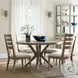 Cedar Ridge Callahan Aged Taupe Round Dining Room Set
