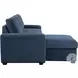 Barbara Blue Reversible Sectional