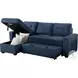 Barbara Blue Reversible Sectional