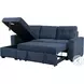 Barbara Blue Reversible Sectional