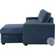 Barbara Blue Reversible Sectional