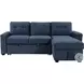 Barbara Blue Reversible Sectional
