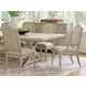 Aidan Beige 25" Upholstered Arm Chair with Nailhead Trim