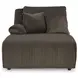 Top Tier Chocolate 4 Piece Modular Reclining Sectional with LAF Chaise