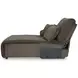 Top Tier Chocolate 4 Piece Modular Reclining Sectional with LAF Chaise