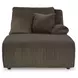 Top Tier Chocolate 4 Piece Modular Reclining Sectional with RAF Chaise