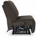 Top Tier Chocolate 4 Piece Modular Reclining Sectional with LAF Chaise