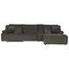 Top Tier Chocolate 4 Piece Modular Reclining Sectional with RAF Chaise