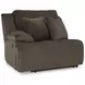 Top Tier Chocolate 3 Piece Modular Reclining Sectional with RAF Chaise