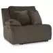 Top Tier Chocolate 4 Piece Modular Reclining Sectional with RAF Chaise
