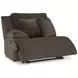 Top Tier Chocolate 3 Piece Modular Reclining Sectional with RAF Chaise