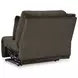 Top Tier Chocolate 3 Piece Modular Reclining Sectional with RAF Chaise