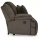 Top Tier Chocolate 3 Piece Modular Reclining Sectional with RAF Chaise