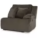 Top Tier Chocolate 4 Piece Modular Reclining Sectional with LAF Chaise