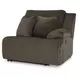 Top Tier Chocolate 4 Piece Modular Reclining Sectional with Chaise