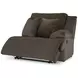 Top Tier Chocolate 4 Piece Modular Reclining Sectional with LAF Chaise