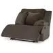 Top Tier Chocolate 4 Piece Modular Reclining Sectional with Chaise
