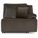 Top Tier Chocolate 4 Piece Modular Reclining Sectional with LAF Chaise