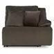 Top Tier Chocolate 4 Piece Modular Reclining Sectional with Chaise