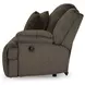Top Tier Chocolate 4 Piece Modular Reclining Sectional with LAF Chaise