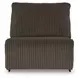 Top Tier Chocolate 4 Piece Modular Reclining Sectional with RAF Chaise