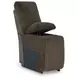 Top Tier Chocolate 4 Piece Modular Reclining Sectional with LAF Chaise