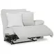 Top Tier Alloy 4 Piece Modular Reclining Sectional with Chaise