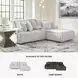 Top Tier Alloy Modular Reclining 3 Piece Sectional Sofa with RAF Chaise
