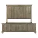 Hillcrest Camel Beige King Panel Bed