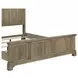 Hillcrest Camel Beige Queen Panel Bed