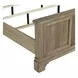 Hillcrest Camel Beige Queen Panel Bed
