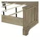 Hillcrest Camel Beige Queen Panel Bed