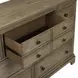 Hillcrest Camel Beige 7 Drawer Dresser