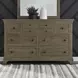 Hillcrest Camel Beige 7 Drawer Dresser