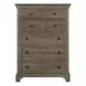 Hillcrest Camel Beige 5 Drawer Chest