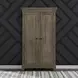 Hillcrest Camel Beige 2 Door Armoire