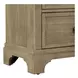 Hillcrest Camel Beige 2 Drawer Nightstand with USB Charging