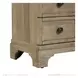 Hillcrest Camel Beige 3 Drawer Bedside Chest with USB Charging