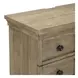 Hillcrest Camel Beige 3 Drawer Bedside Chest with USB Charging
