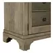 Hillcrest Camel Beige 2 Glass Door Display Cabinet with LED