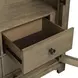 Hillcrest Camel Beige 2 Glass Door Display Cabinet with LED