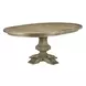 Hillcrest Camel Beige 72" Extendable Oval Dining Table