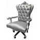 Versailles Antique Platinum Executive Home Office Set