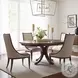 Pinnacle Redford Warm Brown Tourmaline Round Extendable Dining Room Set