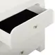 Hump White Arched 3 Drawer Chest